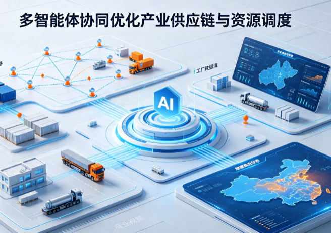 同德县AI 智能体 Geo 优化重塑产业链空间调度体系，打通仓储运输全链路
